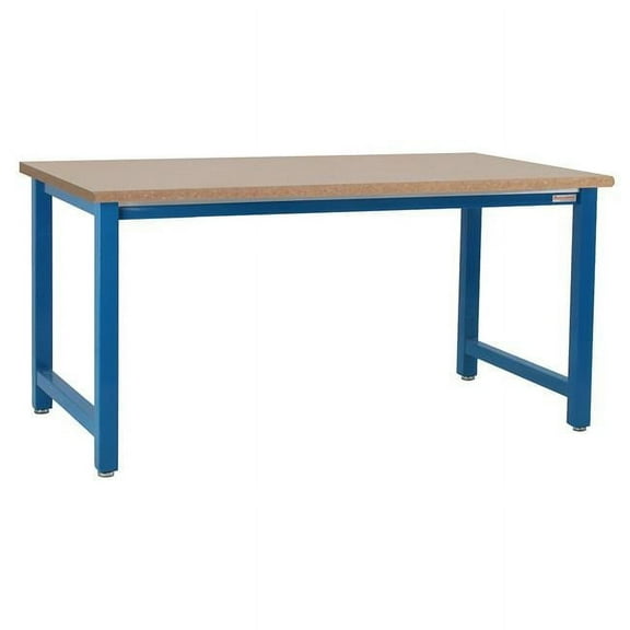 BenchPro 30 x 60 in. Kennedy Workbenches with Particle Board 1.75 in. Thick Top, Light Blue