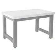 BenchPro 34 x 48 in. Harding Heavy Duty Workbenches with Formica Laminate Top, Gray & White