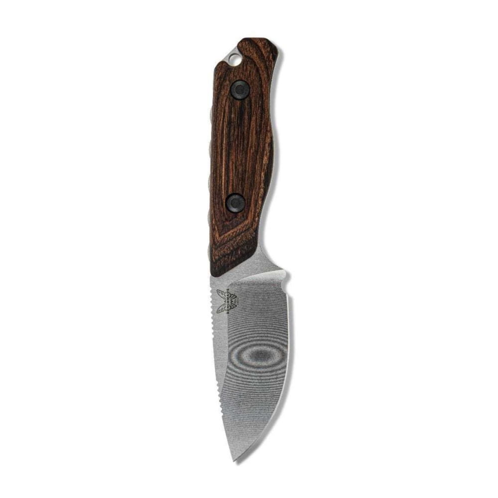 Benchmade 15017 Hidden Canyon Hunter Knife Wood Handle Fixed Blade