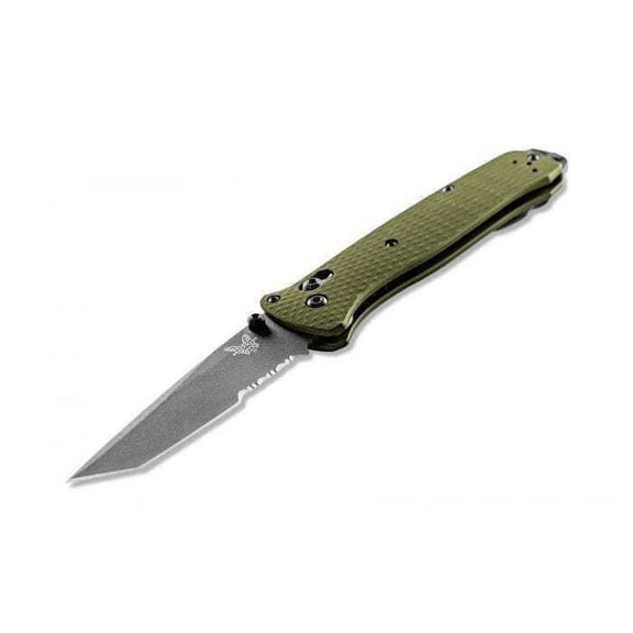 Benchmade 537SGY-1 Bailout Serrated CPM-M4 Folding Knife 3.38"