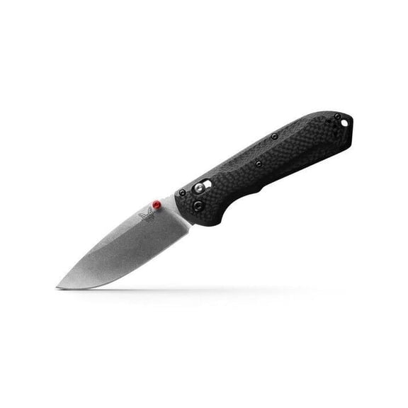 Benchmade 560-03 Freek Carbon Fiber 3.6" Drop-Point Stainless Steel Blade Folding Pocket Knife