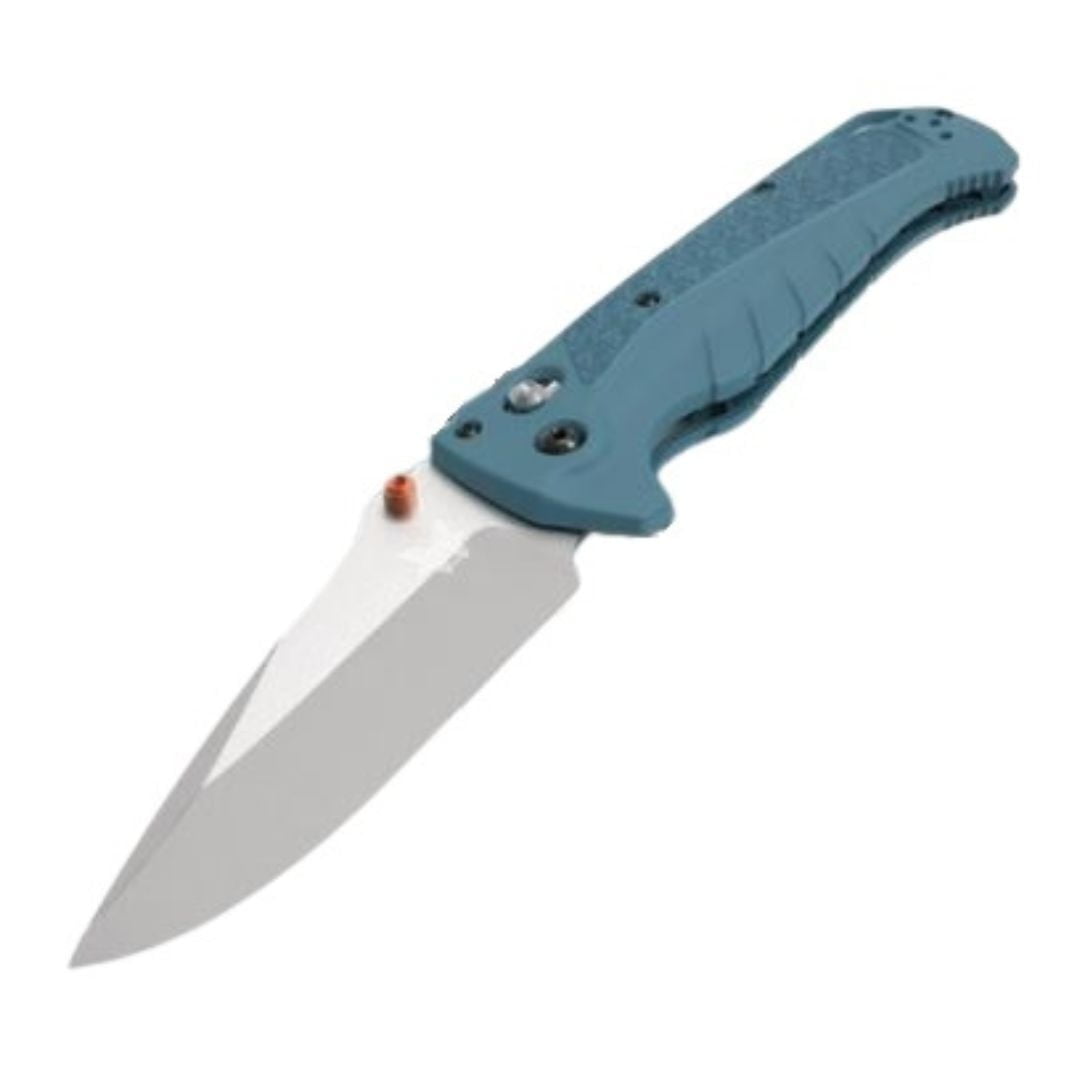 Benchmade Adira Depth Blue Grivory Drop-Point 3.88'' CPM-MagnaCut Folding Knife (18060)