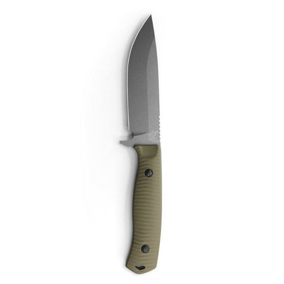 Benchmade Anonimus 539GY OD Green G-10 Drop-point Plain 5" Fixed Blade Knife