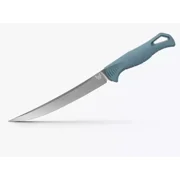 Benchmade Fishcrafter Depth Blue Santoprene 7" Trailing point Fixed Blade Knife 18010