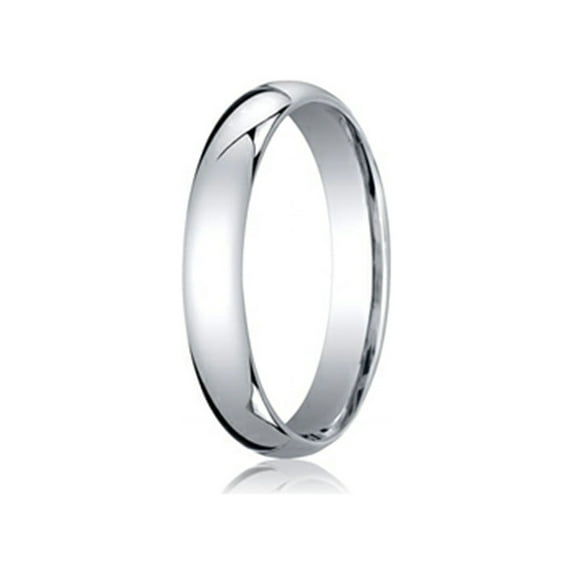 Benchmark� 10k Gold 4mm Slightly Domed Standard Comfort-fit Ring