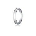 thumbnail image 1 of Benchmark� 10k Gold 4mm Slightly Domed Standard Comfort-fit Ring, 1 of 9