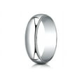 thumbnail image 1 of Benchmark� 10k Gold 6.0mm Traditional Dome Oval Ring With Milgrain, 1 of 9