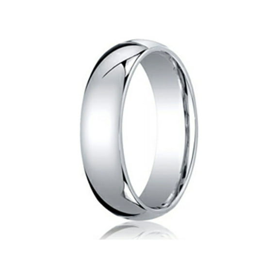 Benchmark� 10k Gold 6mm Slightly Domed Standard Comfort-fit Ring