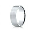 thumbnail image 1 of Benchmark� 14k Gold 7mm Comfort-fit Satin-finished Carved Design Wedding Band Ring, 1 of 9