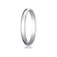 thumbnail image 1 of Benchmark� 18k Gold 2.5mm Traditional Dome Oval Ring, 1 of 9