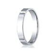 thumbnail image 1 of Benchmark� 18k Gold 4.0mm Flat Comfort-fit Ring, 1 of 9