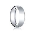 thumbnail image 1 of Benchmark� 18k Gold 6.0mm Traditional Dome Oval Ring, 1 of 9