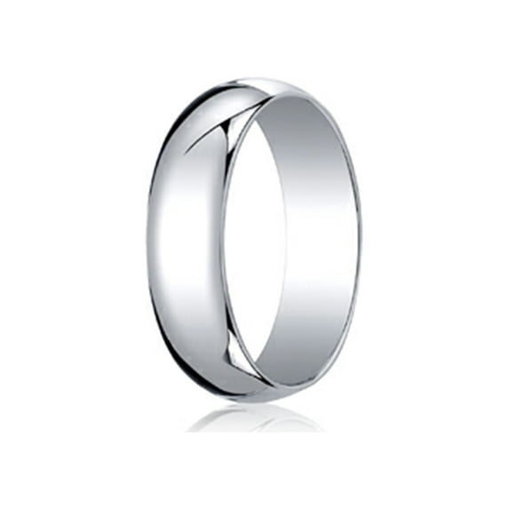Benchmark� 18k Gold 6.0mm Traditional Dome Oval Ring
