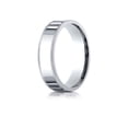 thumbnail image 1 of Benchmark� 18k Gold 6mm Flat Comfort-fit Wedding Band / Ring With Milgrain, 1 of 9