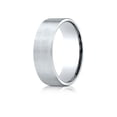 thumbnail image 1 of Benchmark� 18k Gold 7mm Comfort-fit Satin-finished Carved Design Wedding Band Ring, 1 of 9