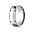 thumbnail image 1 of Benchmark� 18k Gold 8mm Comfort-fit High Polish Finish Round Edge Design Wedding Band Ring, 1 of 9