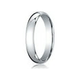 thumbnail image 1 of Benchmark� 4mm Comfort Fit Wedding Band / Ring, 1 of 9