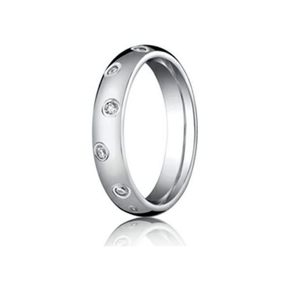 Benchmark� 4mm Round Diamonds Eternity Wedding Band Ring