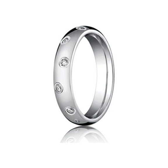 Benchmark� 4mm Round Diamonds Eternity Wedding Band Ring
