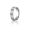 thumbnail image 1 of Benchmark� 6mm Comfort Fit Design Wedding Band / Ring, 1 of 9
