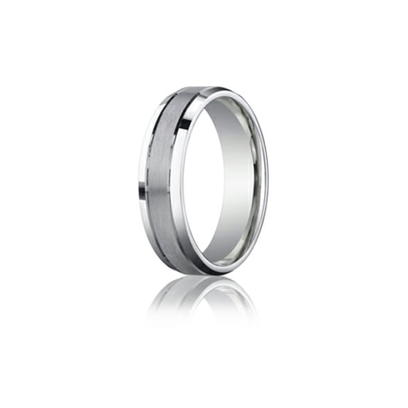 Benchmark� 6mm Comfort Fit Design Wedding Band / Ring