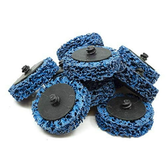 Benchmark Abrasives 2 Easy Strip Discs Clean & Remove Paint, Rust and Oxidation -10Pack