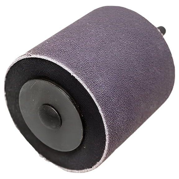 Benchmark Abrasives 2" x 2" Rubber Expanding Drum For Spiral Band With 1/4" Mandrel