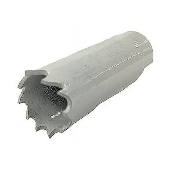 Benchmark Abrasives 3/4" Standard White Bi-Metal Shatterproof Holesaw, 1-1/2" Cutting Depth, 4/6 Variable Tooth Per Inch for Plumbing DIY Carpentry Boring Wood Aluminum Metal