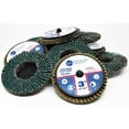 thumbnail image 1 of Benchmark Abrasives 3" Quick Change Zirconia Flap Discs - 10 Pack (36 Grit), 1 of 1