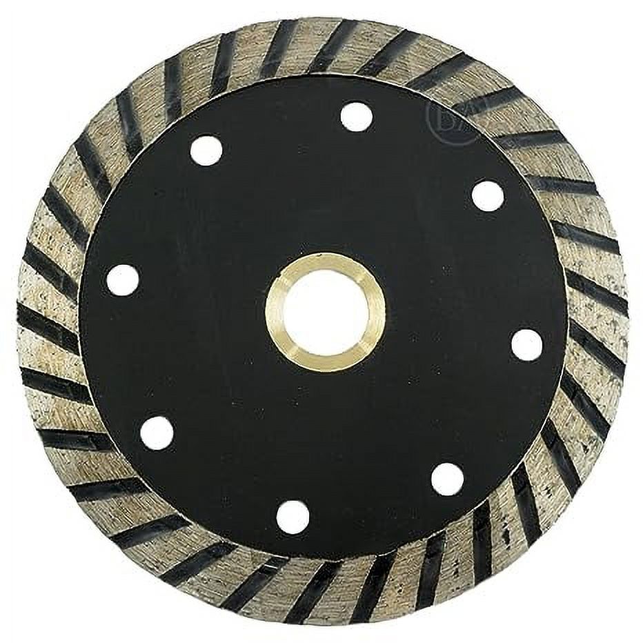 Benchmark Abrasives 14" Diamond Blade For Angle Grinder – Turbo Sintered For Cutting Concrete, Tile, Granite, Brick