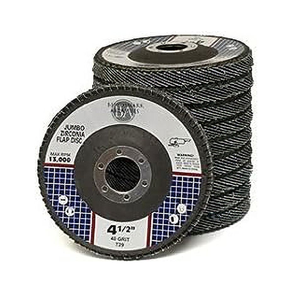 Benchmark Abrasives 4.5" x 7/8" High Density Jumbo Zirconia Type 29