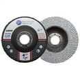 thumbnail image 1 of Benchmark Abrasives 4.5" x 7/8" type 27 stearate coated flap disc for aluminum (60 Grit), 1 of 4