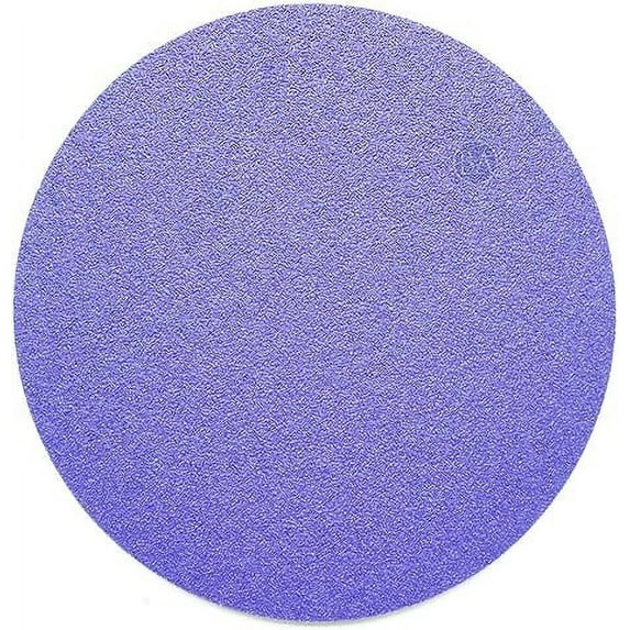 Benchmark Abrasives 6" Premium Ceramic No Holes Film Backed Hook and Loop Discs for Sanding of Metals Non-Ferrous Metals Wood Plastic Fiberglass (Pack of 50) - 3000 Grit