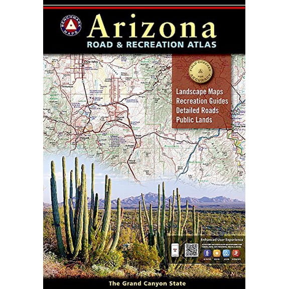 Pre-Owned Arizona Benchmark Road & Recreation Atlas (Paperback) 0929591909 9780929591902