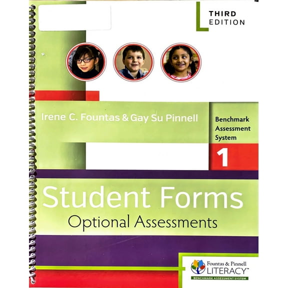 Benchmark Assessment System 1, Student Forms Optional Assessments, 9780325080628, 0325080623, 2017