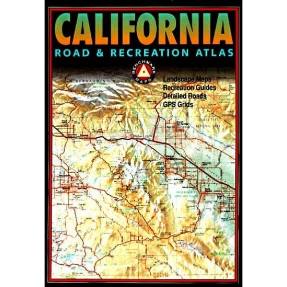 Pre-Owned Benchmark California Road & Recreation Atlas Paperback