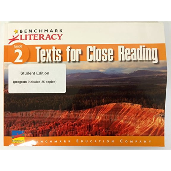 Pre-Owned Benchmark Literacy Grade 2 Texts for Close Reading (Paperback) 1450987826 9781450987820