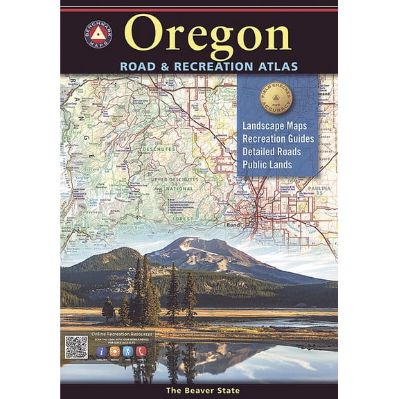Pre-Owned Benchmark Oregon Road & Recreation Atlas, (Paperback)