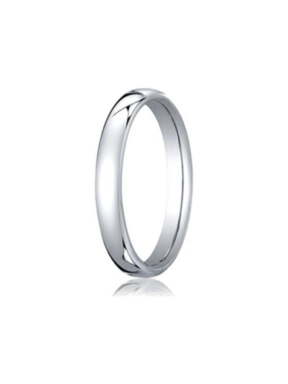 Benchmark� Platinum 3.5mm European Comfort-fit Ring