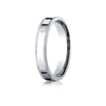 thumbnail image 1 of Benchmark� Platinum 4mm Flat Comfort-fit Wedding Band / Ring With Milgrain, 1 of 7