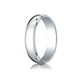 thumbnail image 1 of Benchmark� Platinum 5.0mm Traditional Dome Oval Ring, 1 of 7