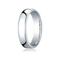 thumbnail image 1 of Benchmark� Platinum 5.5mm European Comfort-fit Ring, 1 of 7