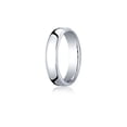 thumbnail image 1 of Benchmark� Platinum 5.5mm European Comfort-fit Ring, 1 of 7