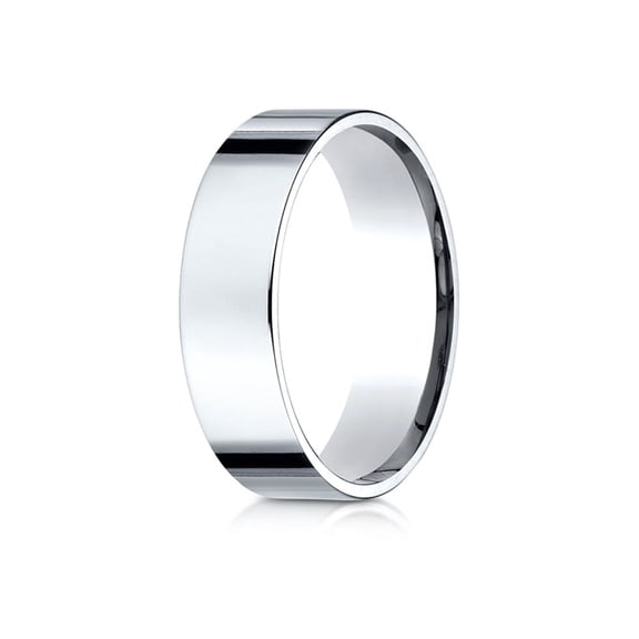 Benchmark� Platinum 6.0mm Flat Comfort-fit Ring