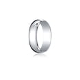 thumbnail image 1 of Benchmark� Platinum 6.0mm Traditional Dome Oval Ring, 1 of 7