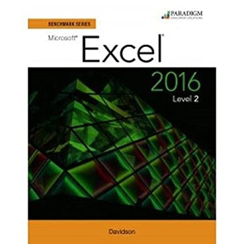 Pre-Owned Benchmark Series: Microsoft Excel 2016 Level 2: Workbook Paperback