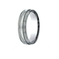 thumbnail image 1 of Benchmark� Titanium 6mm Comfort Fit Design Wedding Band / Ring, 1 of 6