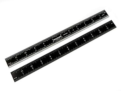 Benchmark Tools 466705 Rigid 4R 12 Inch Rigid 4R Machinist Rule with 1/ ...