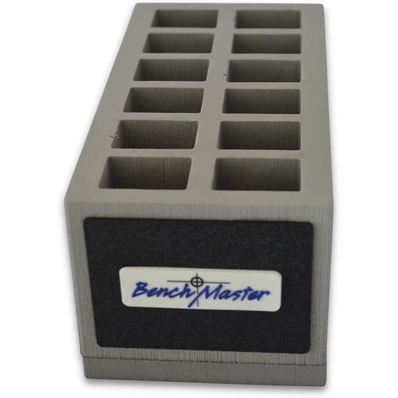 Benchmaster Double Stack 45ACP 12-Unit Mag Rack, Gun Storage & Shooting Accessories
