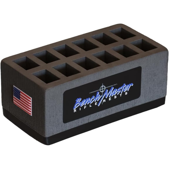 Benchmaster Double Stack 45ACP 12-Unit Mag Rack, Gun Storage & Shooting Accessories